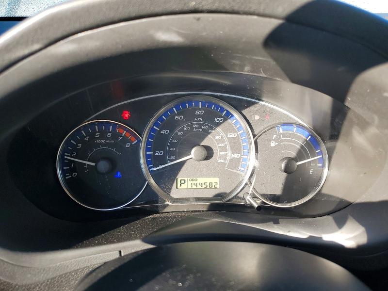 2012 Subaru Forester VIN JF2SHBDC8CH409730 COPART salvage auction — BURN, Sc - Cert Of Title-Salvage, sold $750 on 2026-07-20 (photo 9)