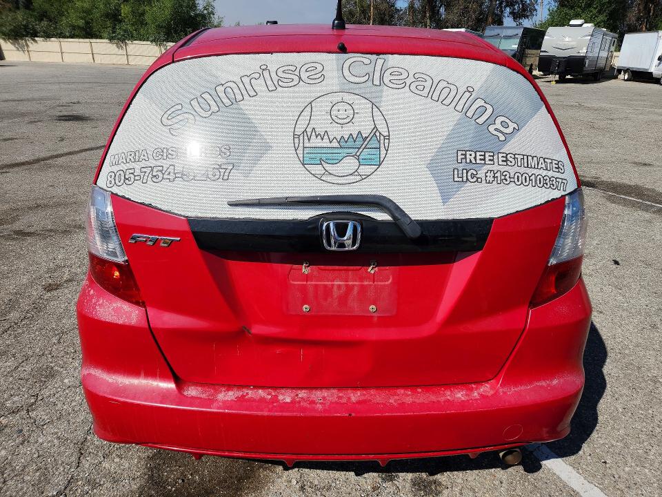 2012 Honda VIN JHMGE8H37CC038923 COPART salvage auction — FRONT END, Ca - Salvage Certificate, sold $425 on 2026-07-31 (photo 6)