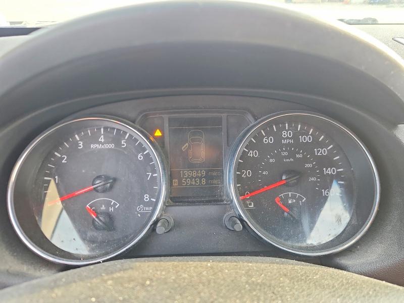 2012 Nissan Rogue VIN JN8AS5MT1CW296331 COPART salvage auction — FRONT END, Tx - Salvage Vehicle Title, sold $575 on 2026-07-13 (photo 9)