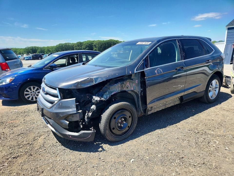 2017 Ford Edge VIN 2FMPK4J83HBC06732 COPART salvage auction — FRONT END, Ma - Cert Of Title-Salvage, sold $1,200 on 2026-07-29 (photo 1)