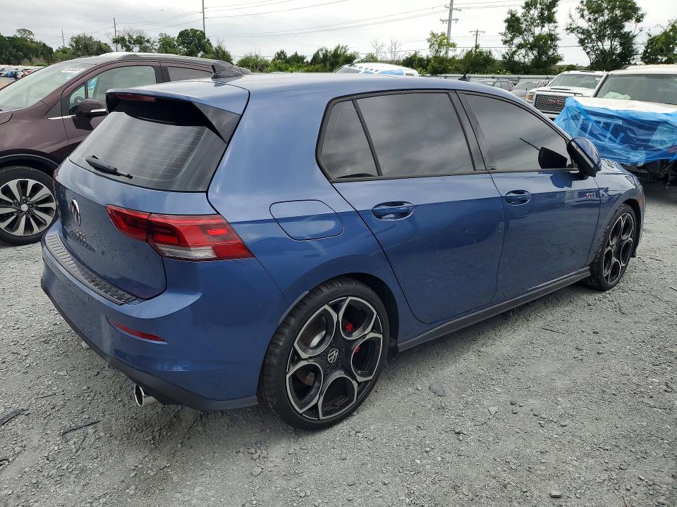 2026 Volkswagen Gti VIN WVWVE7CD6TW185008 COPART salvage auction — REAR END, Fl - Cert Of Title Slvg Rebuildable, sold $14,300 on 2026-07-10 (photo 3)