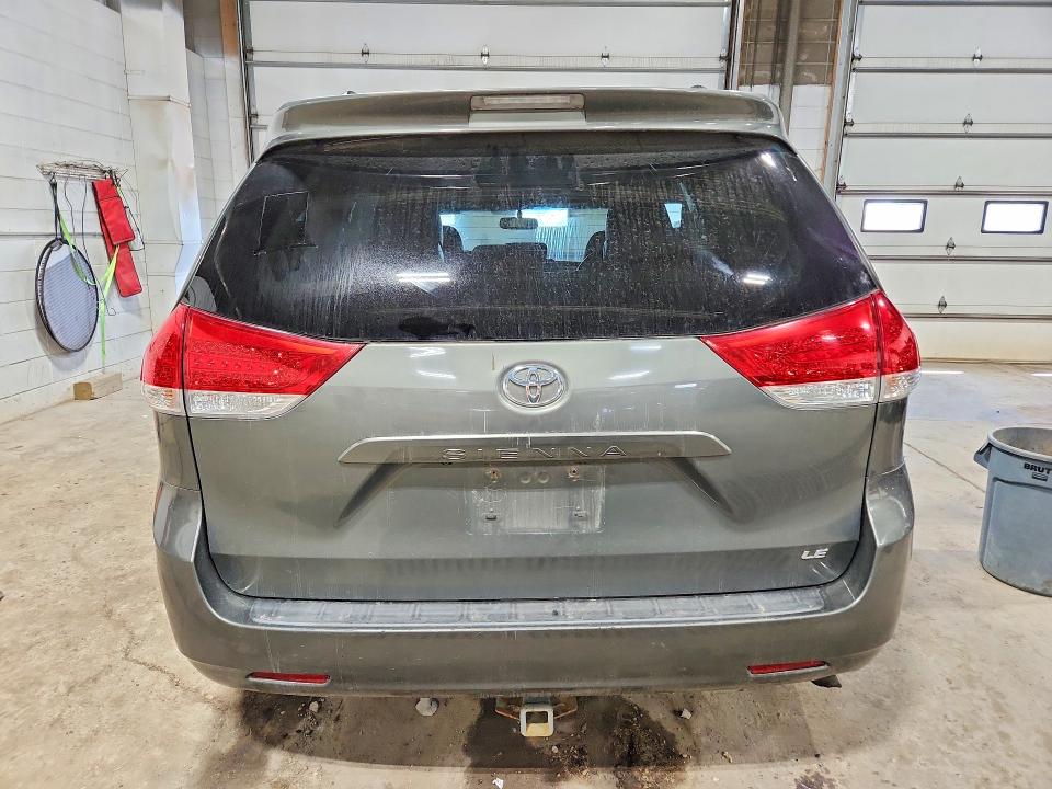 2011 Toyota Sienna VIN 5TDKK3DC4BS079469 COPART salvage auction — MECHANICAL, WV - CERTIFICATE OF TITLE, sold $2,600 on 2026-07-30 (photo 6)