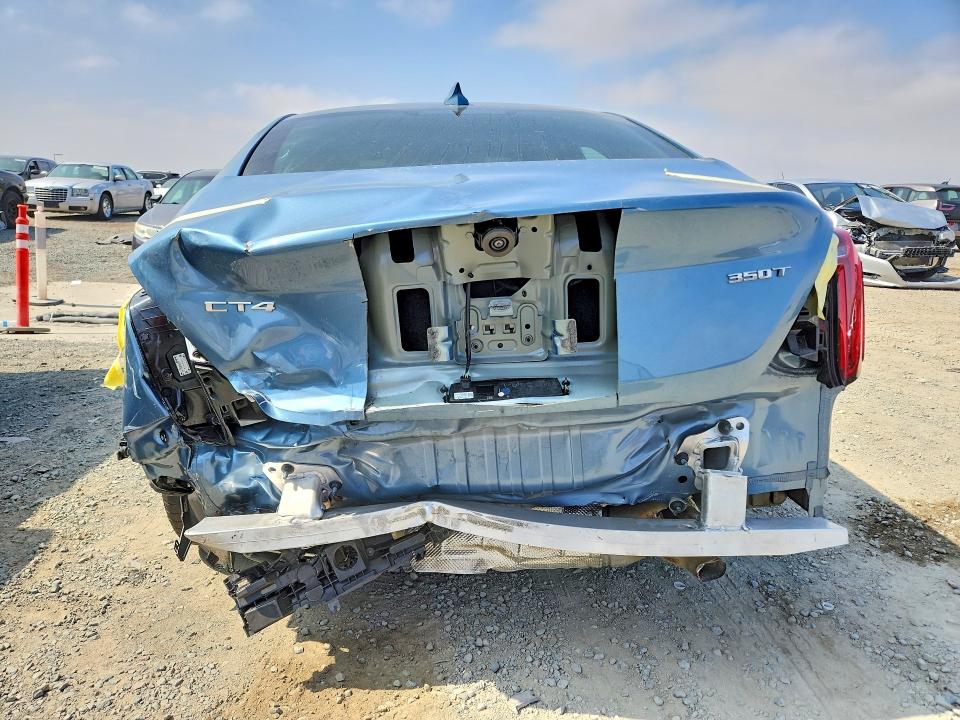 2024 Cadillac Ct4 VIN 1G6DJ5RKXR0130920 COPART salvage auction — REAR END, Ca - Salvage Certificate, sold $8,000 on 2026-07-17 (photo 6)