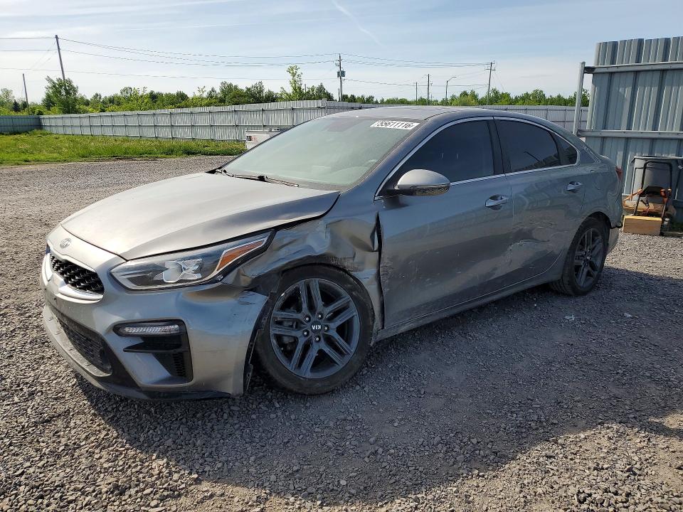 2021 Kia Forte VIN 3KPF54AD2ME352143 COPART salvage auction — FRONT END, On - Permit No Brand - Unfit, sold $1,050 on 2026-07-09 (photo 1)