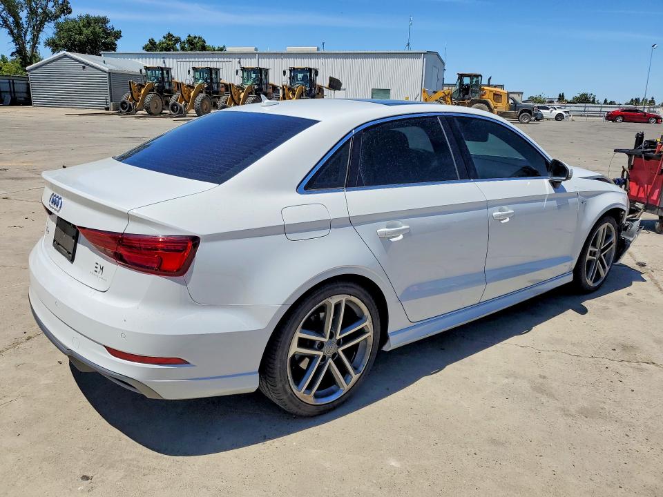 2017 Audi VIN WAUGUGFF9H1030933 COPART salvage auction — FRONT END, Ca - Salvage Certificate, sold $4,450 on 2026-07-13 (photo 3)