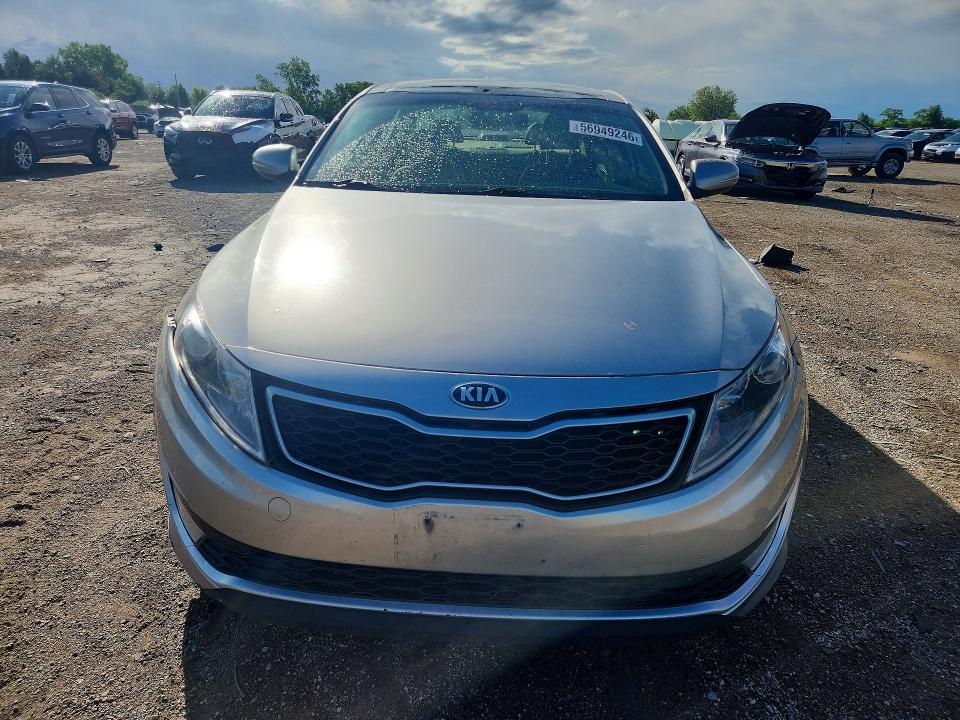 2013 Kia Optima VIN KNAGM4AD6D5054498 COPART salvage auction — REAR END, Il - Salvage Certificate, sold $250 on 2026-07-28 (photo 5)