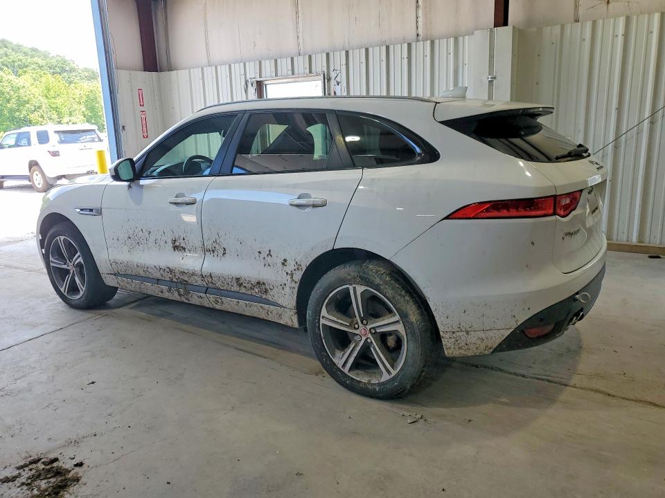 2018 Jaguar F-pace VIN SADCL2FN5JA261496 COPART salvage auction — MECHANICAL, Wv - Certificate Of Title, sold $3,400 on 2026-07-17 (photo 2)