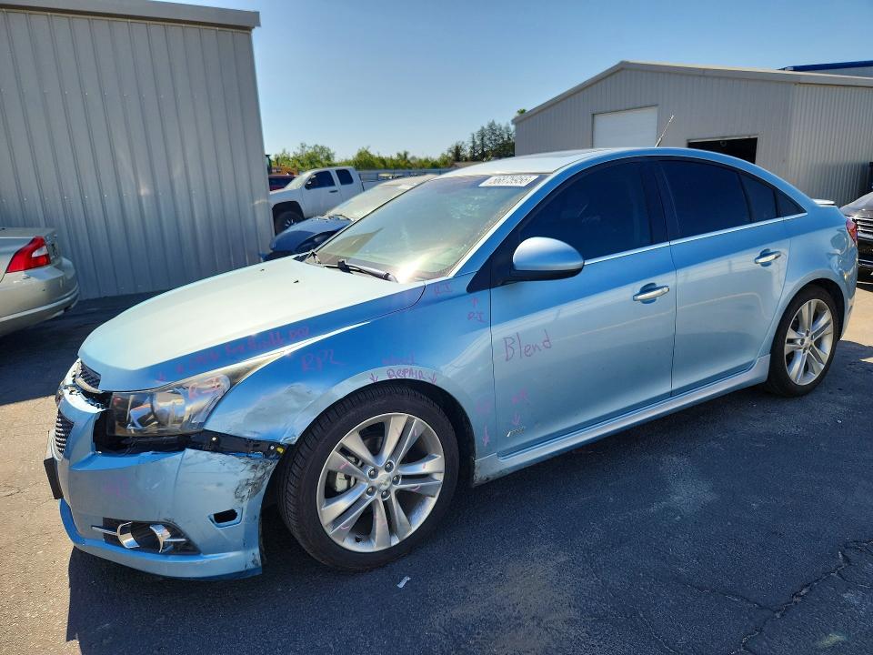 2012 Chevrolet Cruze VIN 1G1PH5SC3C7228588 — COPART salvage auction photo