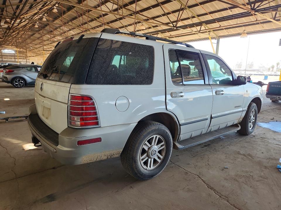 2002 Mercury Mountaineer VIN 4M2DU86E22ZJ04022 COPART salvage auction — NORMAL WEAR, Az - Certificate Of Title, sold $475 on 2026-07-20 (photo 3)