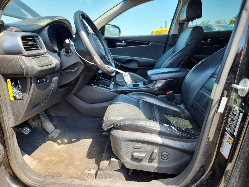 2018 Kia Sorento VIN 5XYPKDA50JG389065 COPART salvage auction — FRONT END, Ny - Certificate Of Title, sold $2,000 on 2026-07-06 (photo 7)