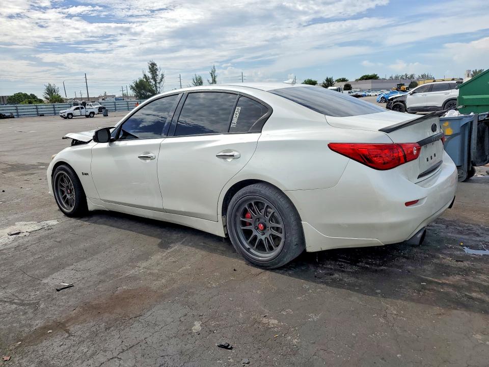 2017 Infiniti VIN JN1FV7AP5HM850925 COPART salvage auction — FRONT END, Fl - Cert Of Title Slvg Rebuildable, sold $2,100 on 2026-07-08 (photo 2)
