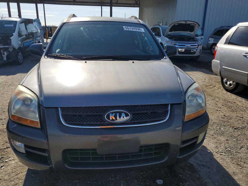 2006 Kia Sportage VIN KNDJF723867289924 COPART salvage auction — REAR END, FL - CERT OF TITLE SLVG REBUILDABLE, sold $900 on 2026-07-17 (photo 5)