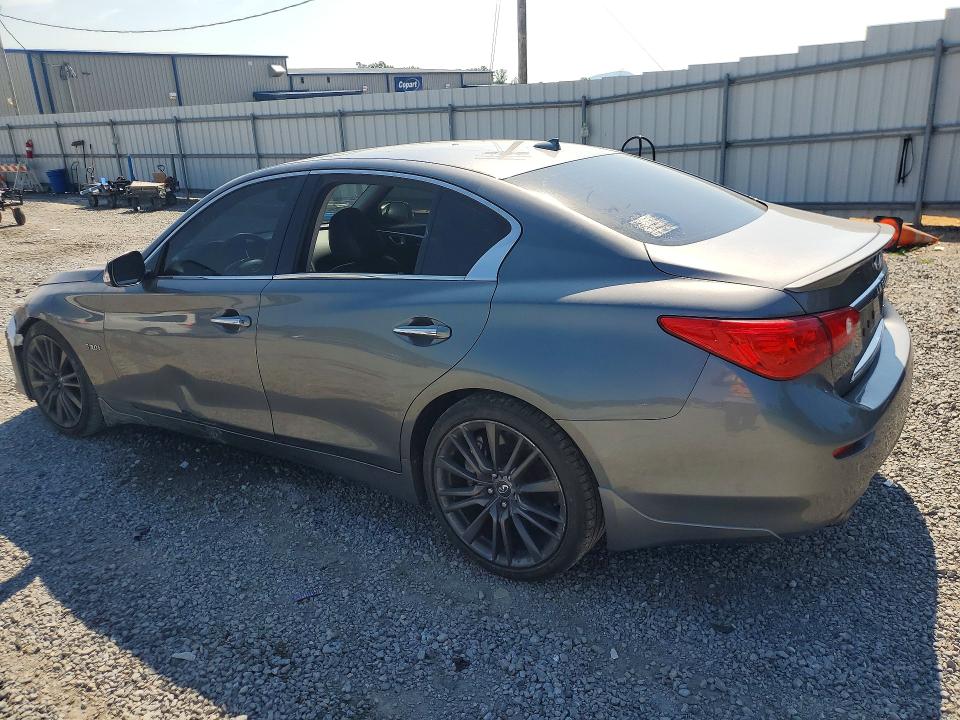 2016 Infiniti Q50 VIN JN1FV7AP8GM420708 COPART salvage auction — FRONT END, Nc - Salvage Certificate Of Title, sold $500 on 2026-07-29 (photo 2)