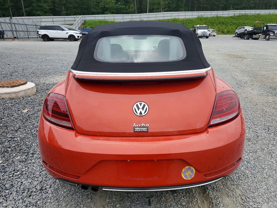 2017 Volkswagen Beetle VIN 3VW517AT2HM823149 COPART salvage auction — FRONT END, Nc - Salvage Certificate Of Title, sold $775 on 2026-07-23 (photo 6)