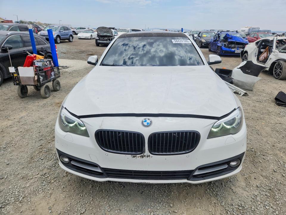 2016 BMW VIN WBA5B1C51GG129280 COPART salvage auction — REAR END, Ca - Salvage Certificate, sold $200 on 2026-07-28 (photo 5)
