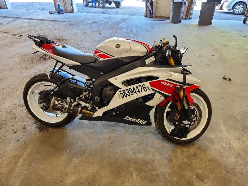 2012 Yamaha Yzf VIN JYARJ16E8CA027003 COPART salvage auction — FRONT END, Vt - Cert Of Title-Salvage Vehicle, sold $1,100 on 2026-07-23 (photo 1)