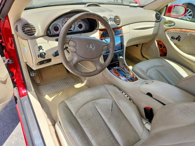 2005 Mercedes-benz Clk-class VIN WDBTK65G15T053889 COPART salvage auction — FRONT END, Fl - Cert Of Title Slvg Rebuildable, sold $375 on 2026-07-30 (photo 8)