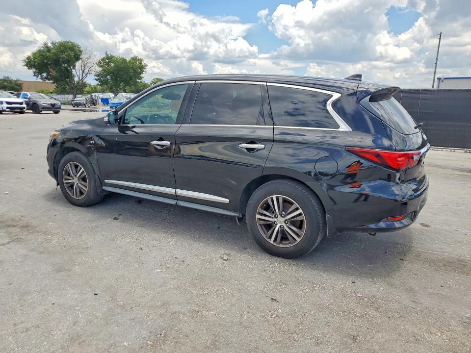2019 Infiniti Qx60 VIN 5N1DL0MN8KC555886 COPART salvage auction — FRONT END, Fl - Certificate Of Title (P), sold $2,950 on 2026-07-21 (photo 2)