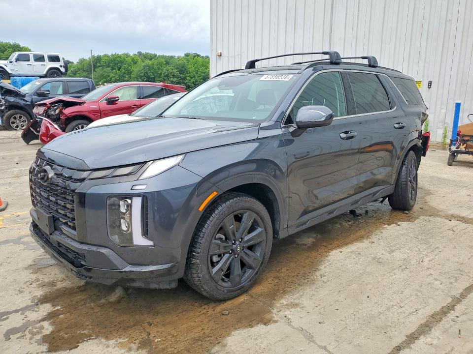 2024 Hyundai Palisade VIN KM8R3DGE6RU675845 COPART salvage auction — REAR END, Nj - Cert Of Title-Salvage, sold $8,800 on 2026-07-27 (photo 1)