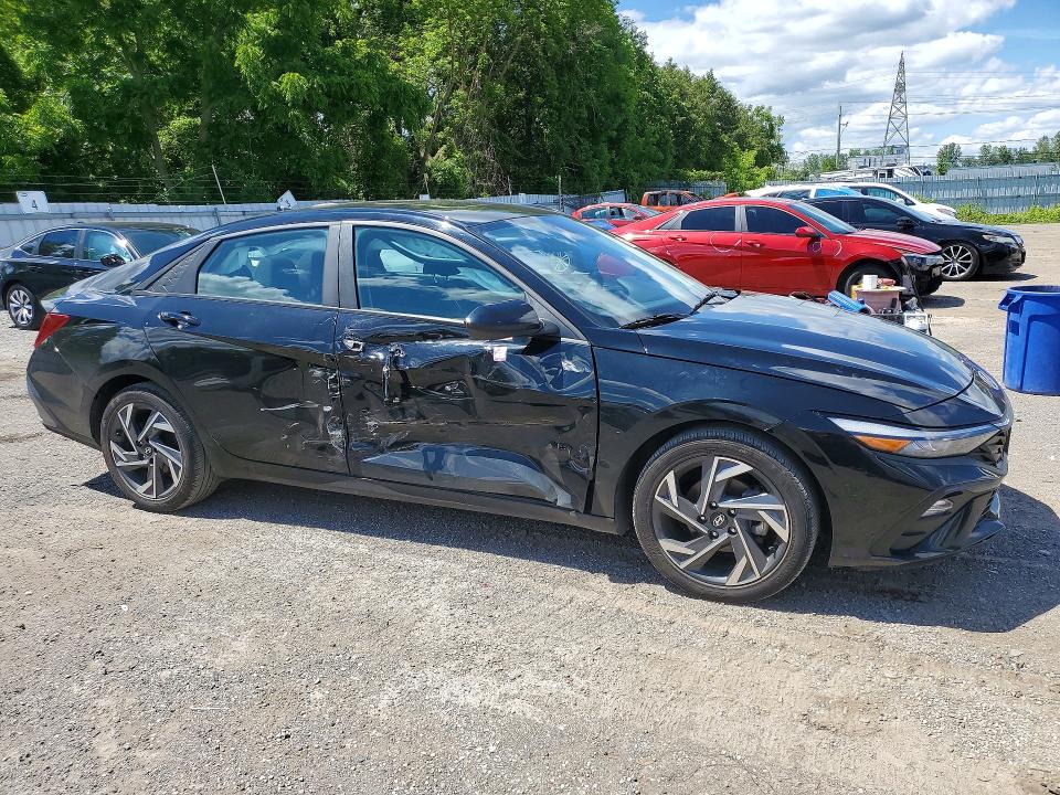 2024 Hyundai Elantra VIN KMHLM4DG3RU775376 COPART salvage auction — SIDE, On - Permit No Brand - Unfit, sold $7,600 on 2026-07-14 (photo 4)