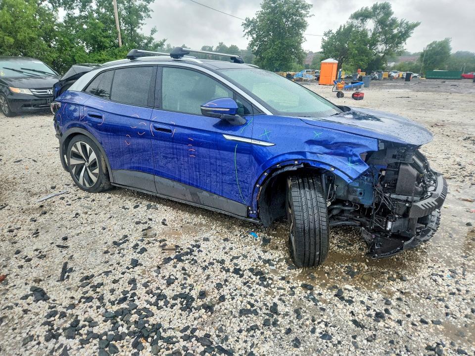 2021 Volkswagen VIN WVGKMPE29MP041929 COPART salvage auction — UNDERCARRIAGE, Md - Cert Of Salvage > 75% Damage, sold $3,050 on 2026-07-02 (photo 4)