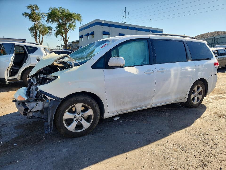 2014 Toyota Sienna VIN 5TDKK3DC2ES481253 COPART salvage auction — ALL OVER, NM - CERT OF TITLE-SALVAGE (P), sold $1,100 on 2026-07-13 (photo 1)