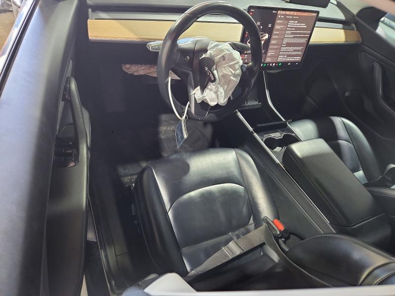 2018 Tesla VIN 5YJ3E1EA6JF005115 COPART salvage auction — FRONT END, Mi - Certificate Of Title, sold $250 on 2026-07-31 (photo 8)