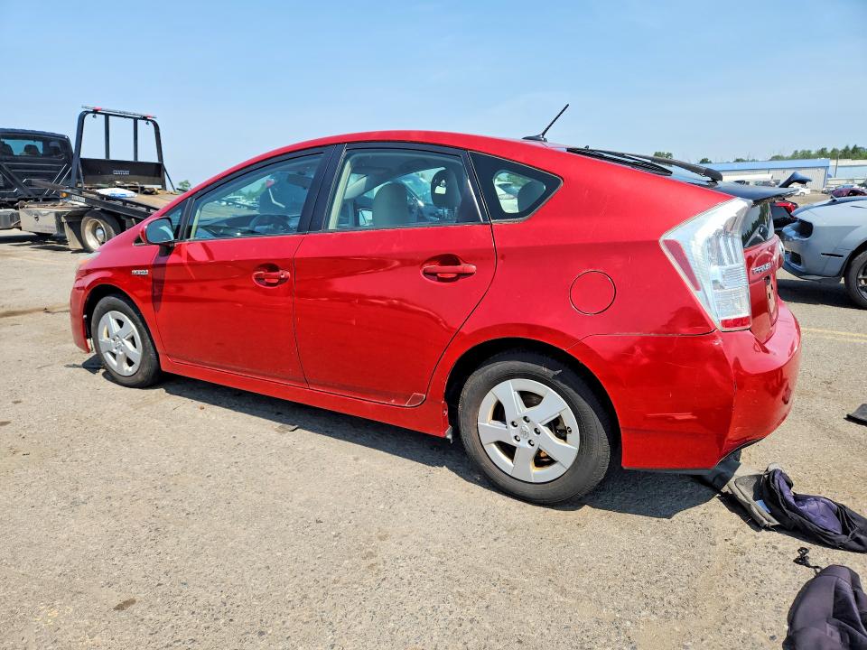 2011 Toyota Prius VIN JTDKN3DU0B1371732 COPART salvage auction — REAR END, Pa - Cert Of Title, sold $2,300 on 2026-07-31 (photo 2)