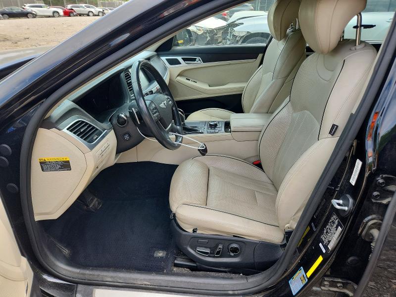 2015 Hyundai Genesis VIN KMHGN4JEXFU042464 COPART salvage auction — FRONT END, Md - Cert Of Salvage > 75% Damage, sold $2,400 on 2026-07-17 (photo 7)