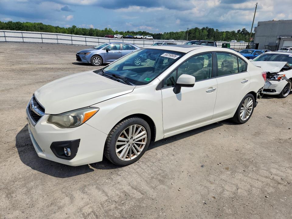 2013 Subaru Impreza VIN JF1GJAK69DH020344 COPART salvage auction — REAR END, Va - Certificate Of Title, sold $1,900 on 2026-07-22 (photo 1)