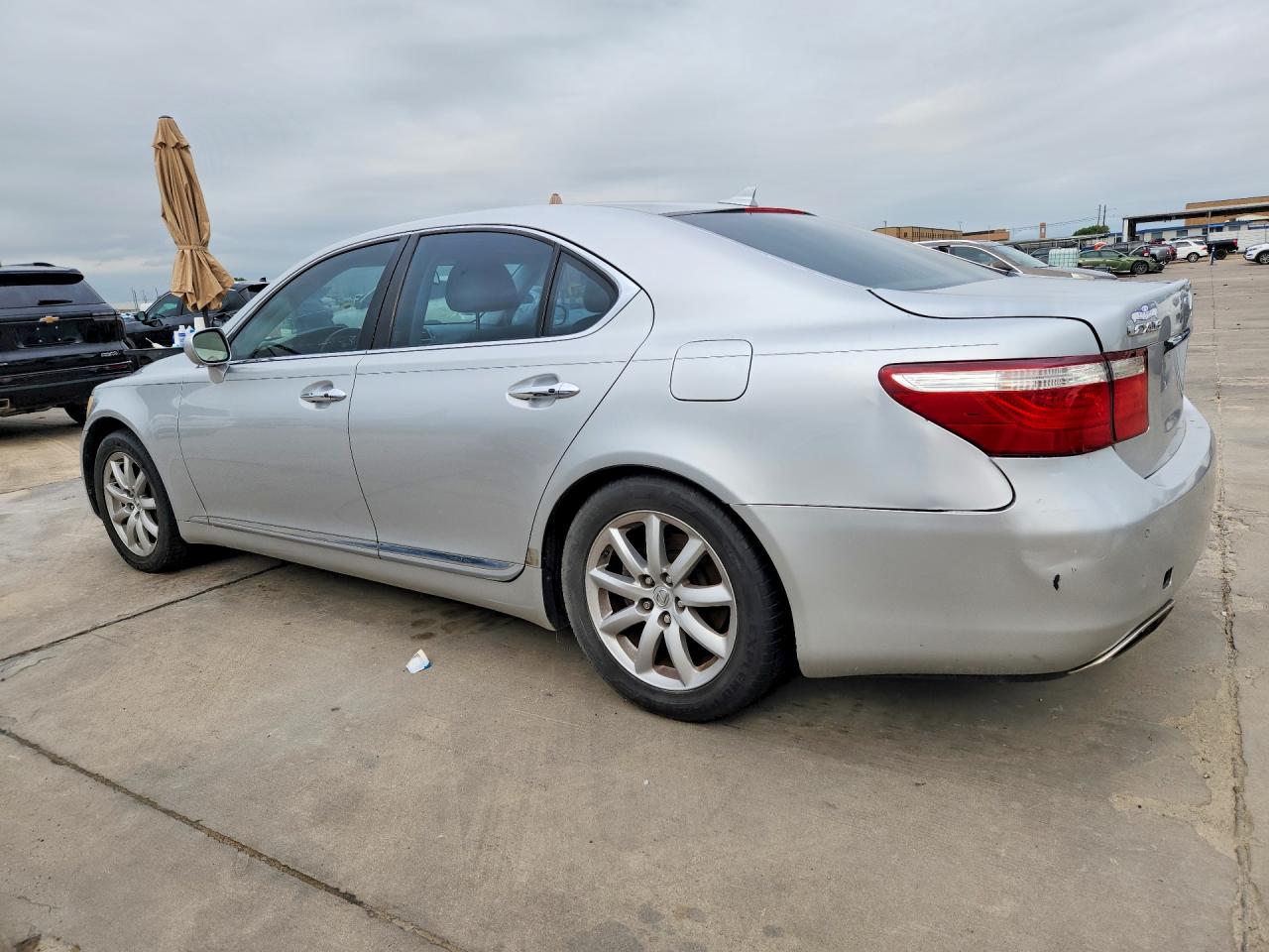2007 Lexus LS 460 VIN JTHBL46F075029397 COPART salvage auction — Rear End, TX - CERTIFICATE OF TITLE (P), sold $1,950 on 2026-07-02 (photo 2)