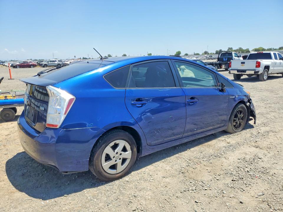 2010 Toyota Prius VIN JTDKN3DU8A0171735 COPART salvage auction — FRONT END, Ca - Salvage Certificate, sold $1,100 on 2026-07-09 (photo 3)