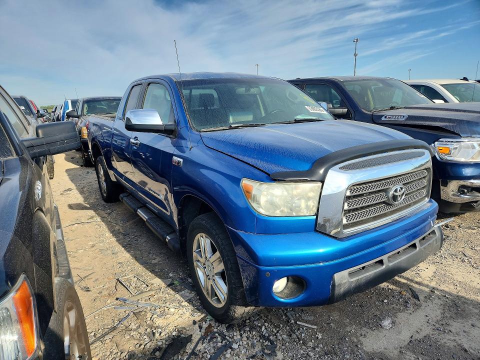 2007 Toyota Tundra VIN 5TFBV58107X024014 COPART salvage auction — FRONT END, Mi - Certificate Of Title, sold $3,150 on 2026-07-03 (photo 4)