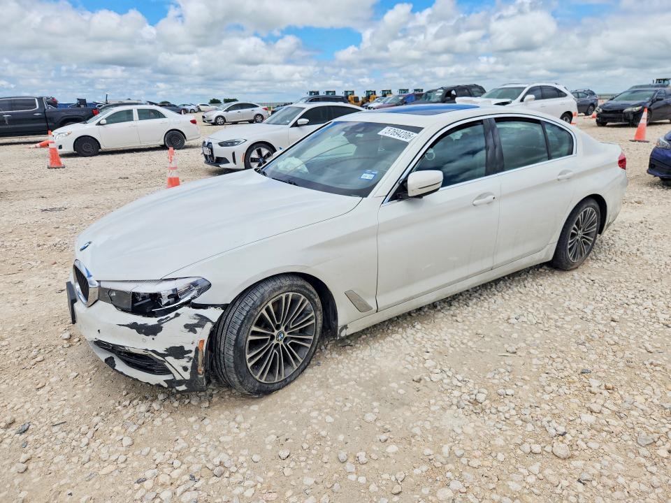 2020 BMW VIN WBAJR3C02LCE01916 COPART salvage auction — FRONT END, Tx - Salvage Vehicle Title, sold $4,100 on 2026-07-23 (photo 1)