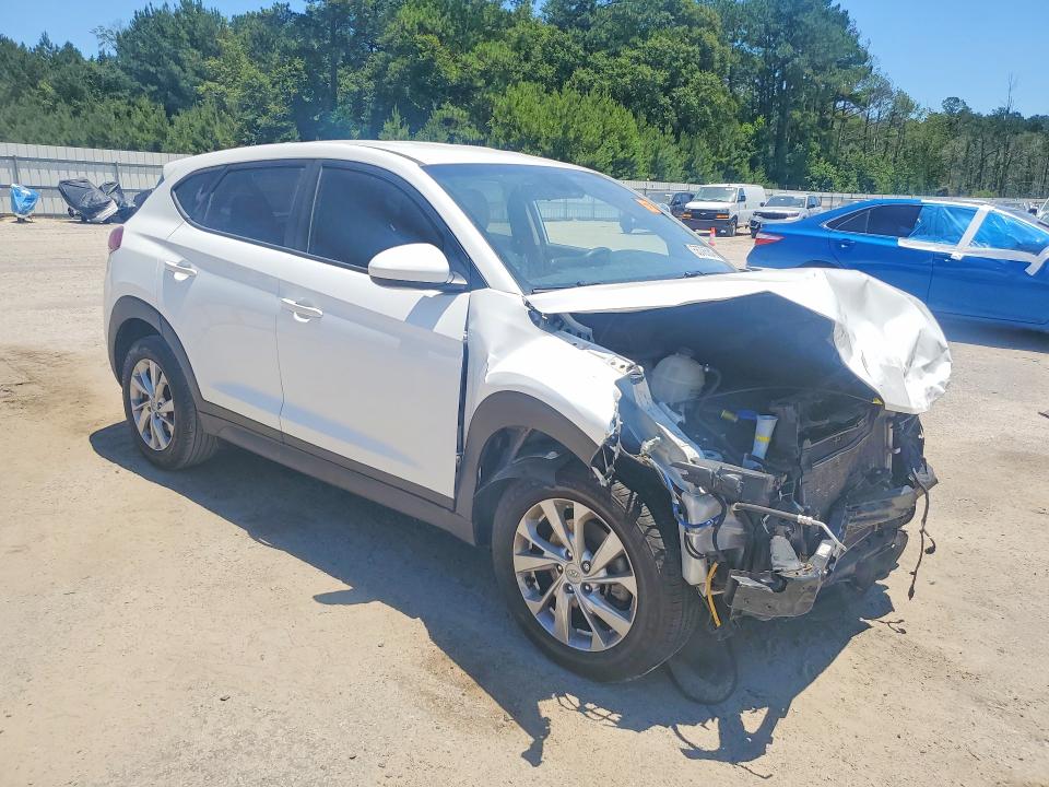 2021 Hyundai Tucson VIN KM8J23A41MU289336 COPART salvage auction — FRONT END, Sc - Cert Of Title-Salvage, sold $2,450 on 2026-07-13 (photo 4)