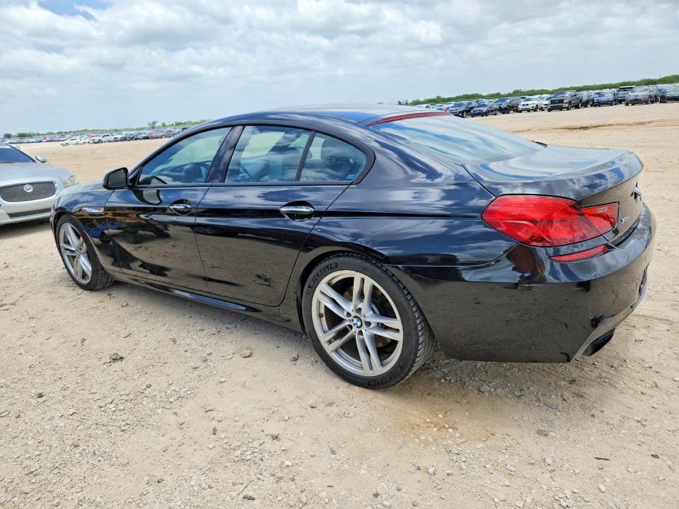 2016 BMW 6 series VIN WBA6D6C5XGGF94767 COPART salvage auction — MINOR DENT/SCRATCHES, Tx - Certificate Of Title (P), sold $6,700 on 2026-07-27 (photo 2)