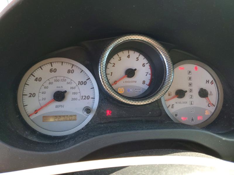 2004 Toyota Rav4 VIN JTEGD20V140017434 COPART salvage auction — FRONT END, Tn - Salvage Certificate, sold $650 on 2026-07-27 (photo 9)
