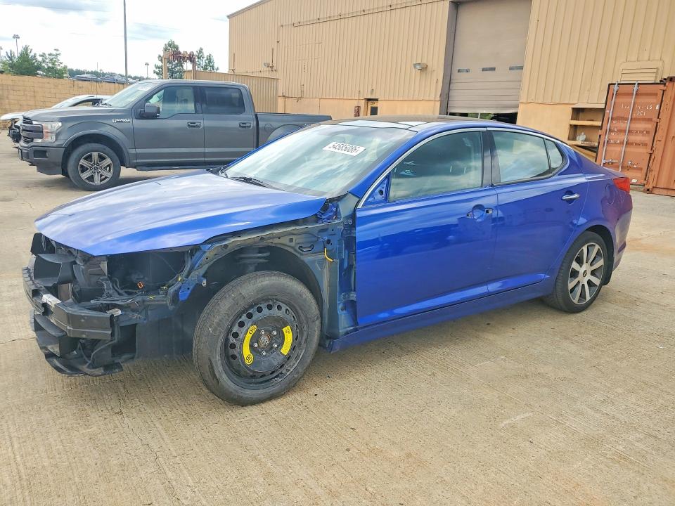 2013 Kia Optima VIN 5XXGR4A62DG114455 COPART salvage auction — FRONT END, Sc - Cert Of Title-Salvage, sold $1,250 on 2026-07-10 (photo 1)