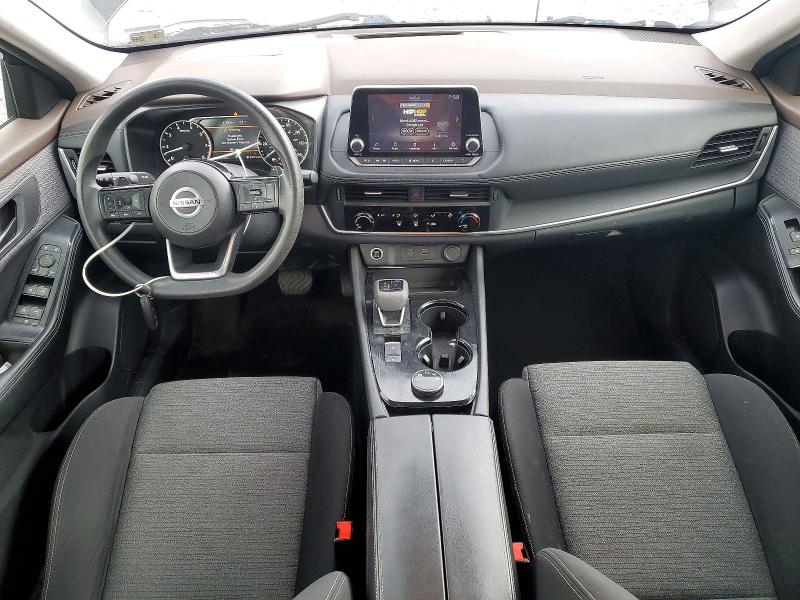 2021 Nissan Rogue VIN JN8AT3ABXMW220377 COPART salvage auction — FRONT END, Pa - Certificate Of Salvage, sold $2 on 2026-07-29 (photo 8)