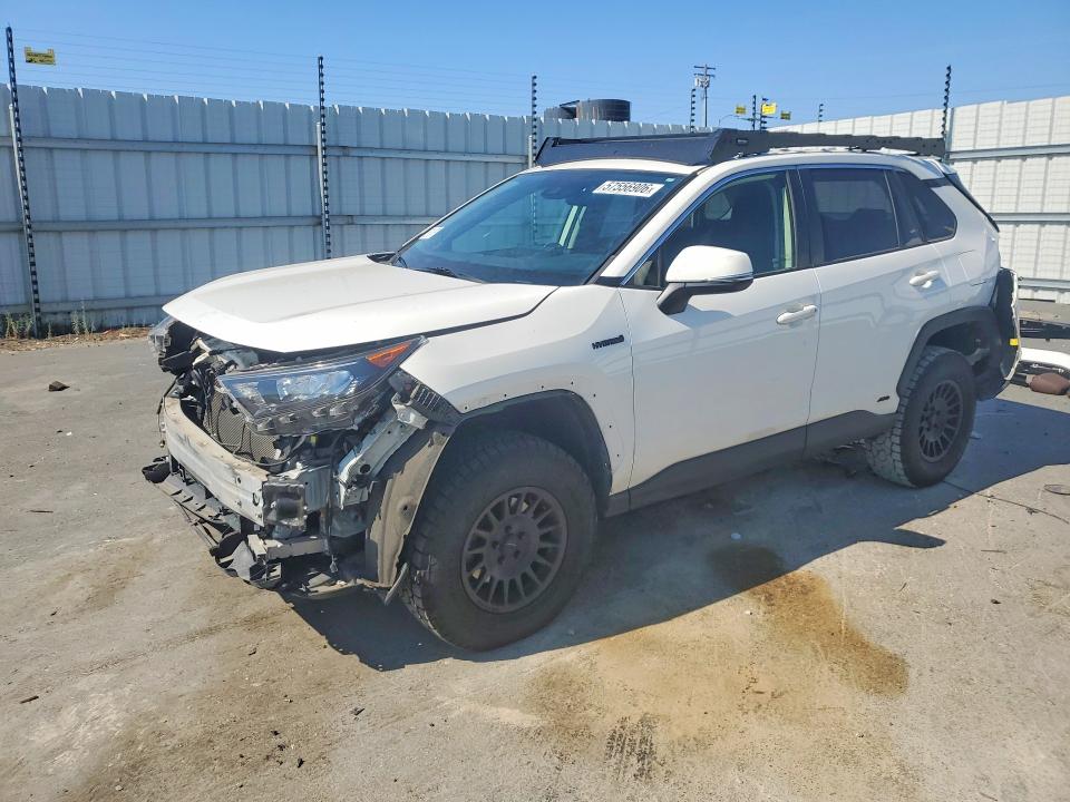 2020 Toyota Rav 4 VIN JTMM6RFV0LD002223 COPART salvage auction — FRONT END, Ca - Salvage Certificate, sold $2,500 on 2026-07-21 (photo 1)