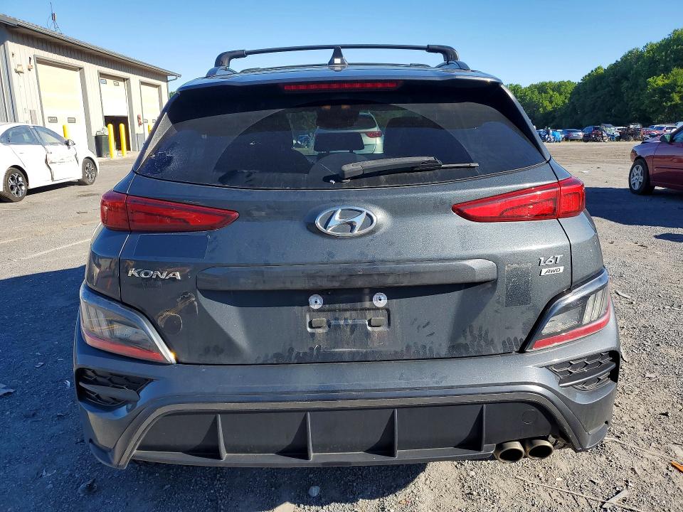 2022 Hyundai VIN KM8K3CA35NU852138 COPART salvage auction — FRONT END, Pa - Certificate Of Salvage, sold $6,900 on 2026-07-02 (photo 6)