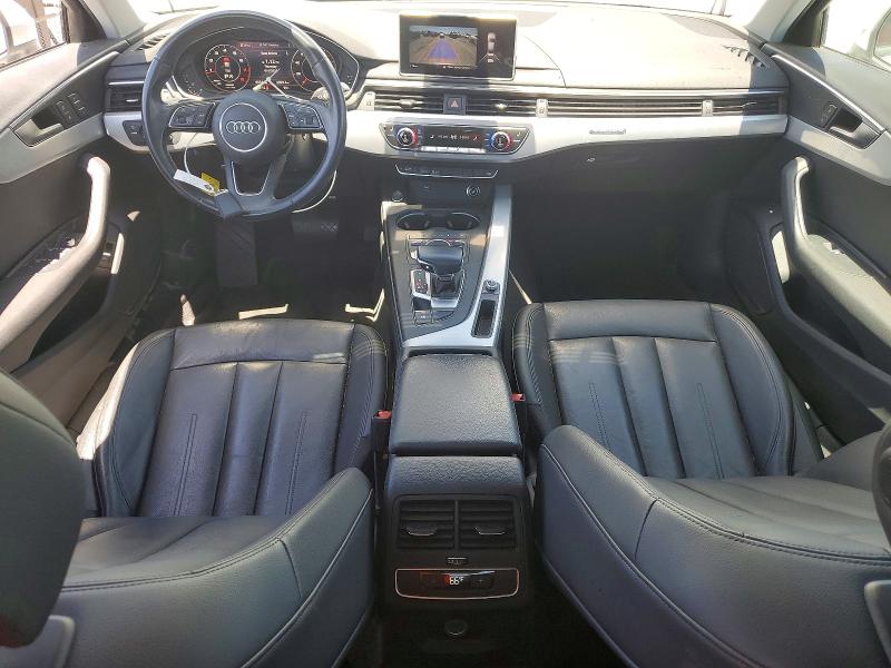 2018 Audi A4 VIN WAUDNAF46JA223042 COPART salvage auction — SIDE, CA - SALVAGE CERTIFICATE, sold $1,050 on 2026-07-21 (photo 8)