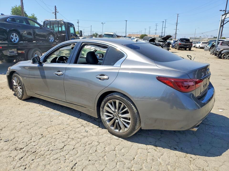 2020 Infiniti VIN JN1EV7AP9LM202072 COPART salvage auction — FRONT END, Ca - Salvage Certificate, sold $5,100 on 2026-07-30 (photo 2)