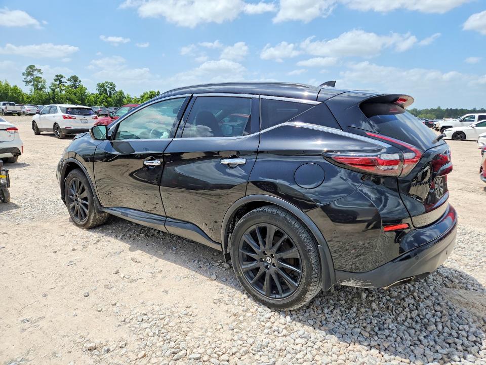 2022 Nissan Murano VIN 5N1AZ2BJ9NC126970 COPART salvage auction — FRONT END, Tx - Salvage Vehicle Title, sold $7,400 on 2026-07-21 (photo 2)
