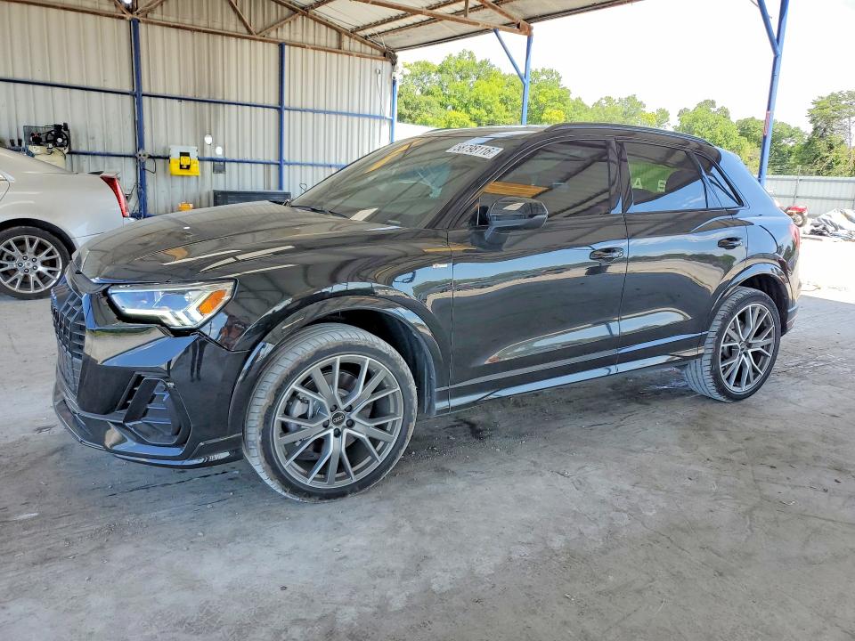 2025 Audi Q3 VIN WA1EECF31S1086596 — COPART salvage auction photo