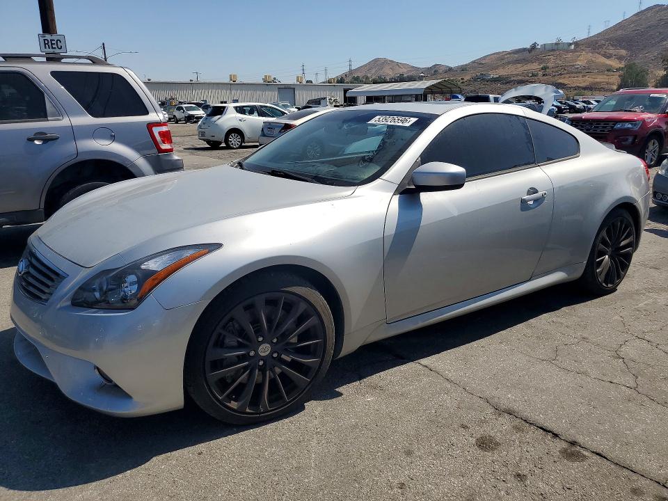 2012 Infiniti G VIN XN1CV6EK8CM422867 COPART salvage auction — ROOF, Ca - Salvage Certificate, sold $525 on 2026-07-09 (photo 1)