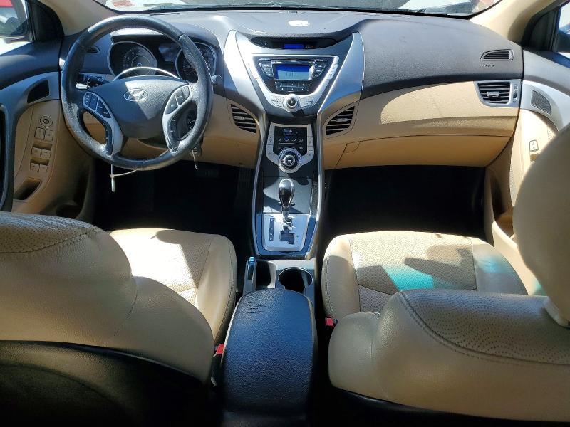 2012 Hyundai Elantra VIN KMHDH4AE0CU325025 COPART salvage auction — FRONT END, Id - Salvage Certificate Of Title, sold $425 on 2026-07-30 (photo 8)