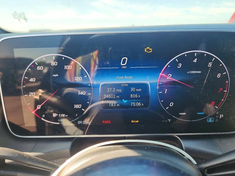 2025 Mercedes-benz VIN W1NKM4GB5SF345643 COPART salvage auction — FRONT END, Tx - Salvage Vehicle Title, sold $22,000 on 2026-07-13 (photo 9)