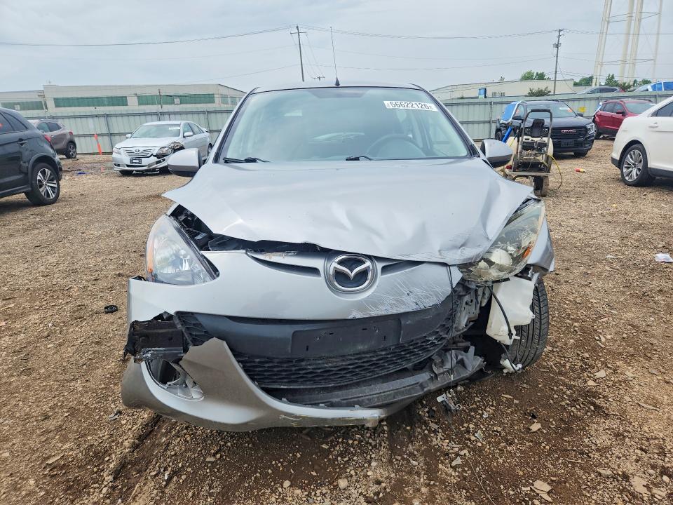 2011 Mazda 2 VIN JM1DE1HZ6B0105348 COPART salvage auction — FRONT END, Il - Salvage Certificate, sold $400 on 2026-07-31 (photo 5)