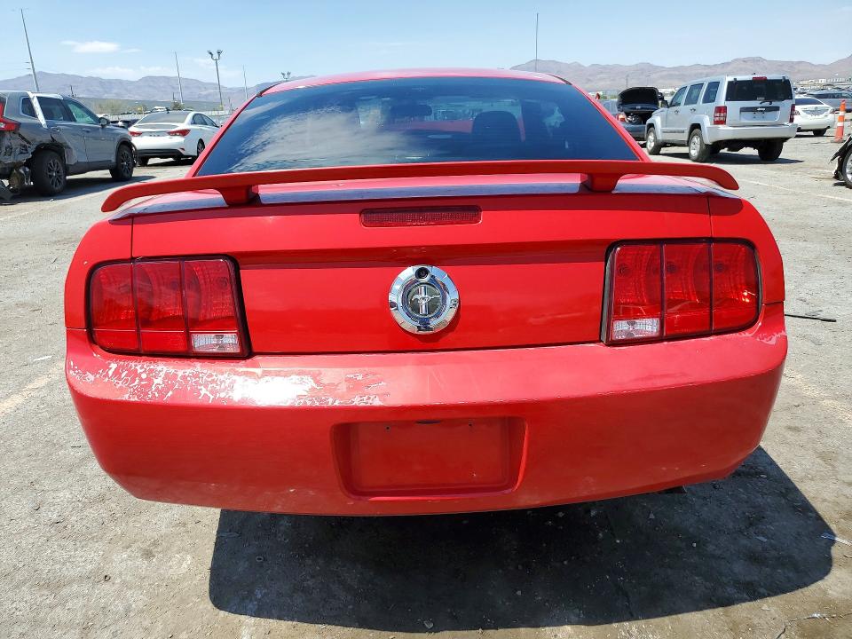 2006 Ford Mustang VIN 1ZVFT80N365166470 COPART salvage auction — FRONT END, Nv - Salvage Title, sold $575 on 2026-07-30 (photo 6)